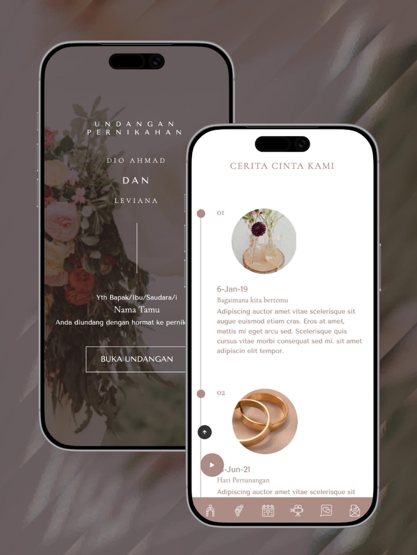 Pratinjau tema Pure