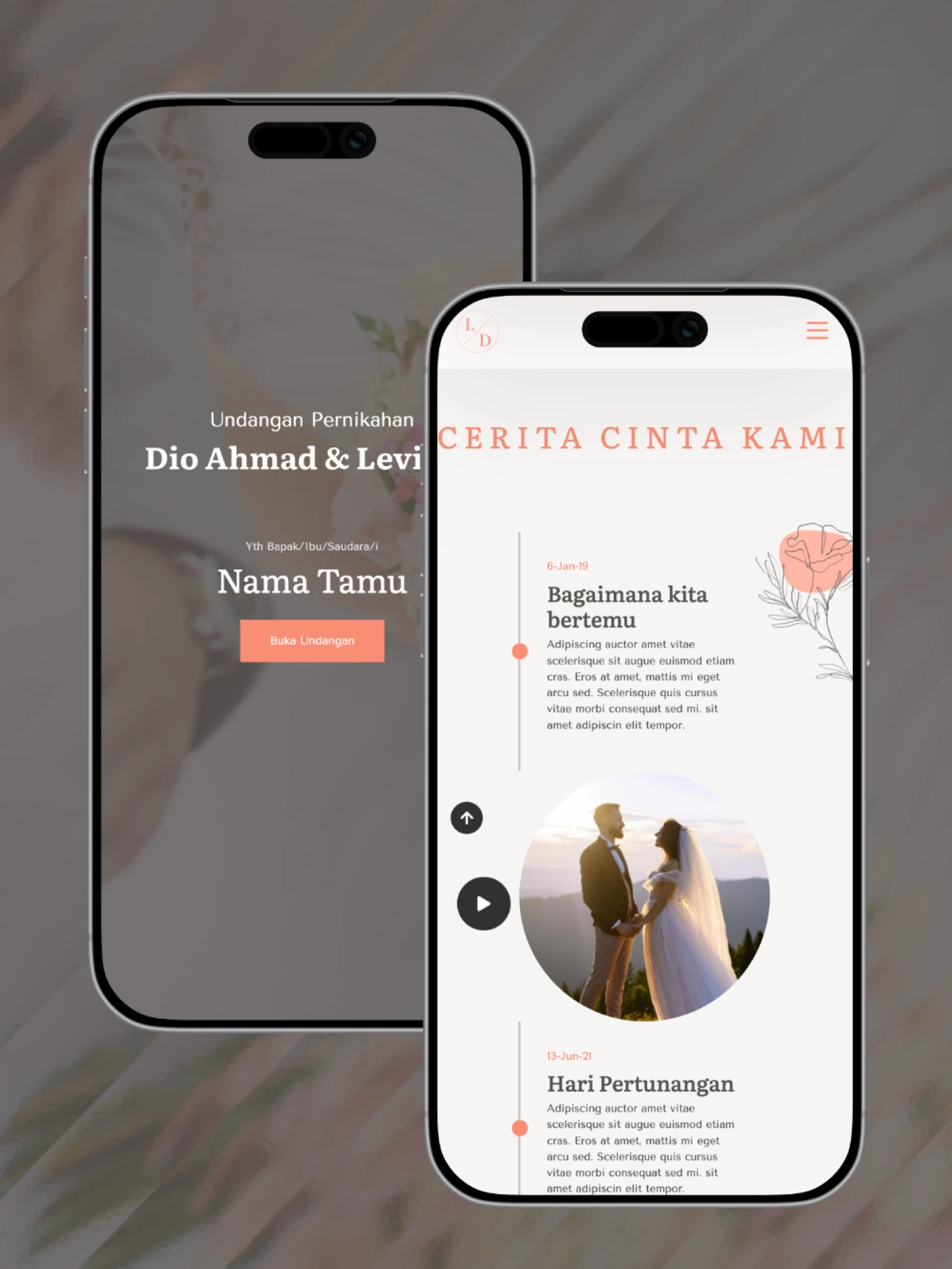 Pratinjau tema Dahlia